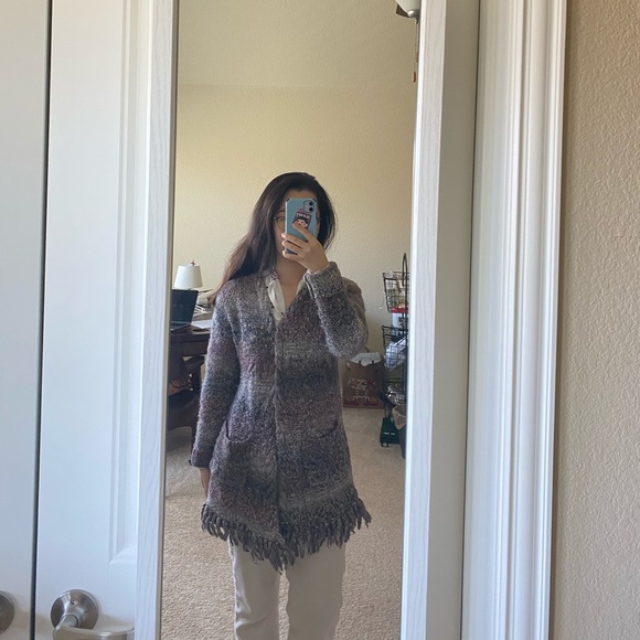 Lucky Brand wool cardigan - Picture 2 of 5